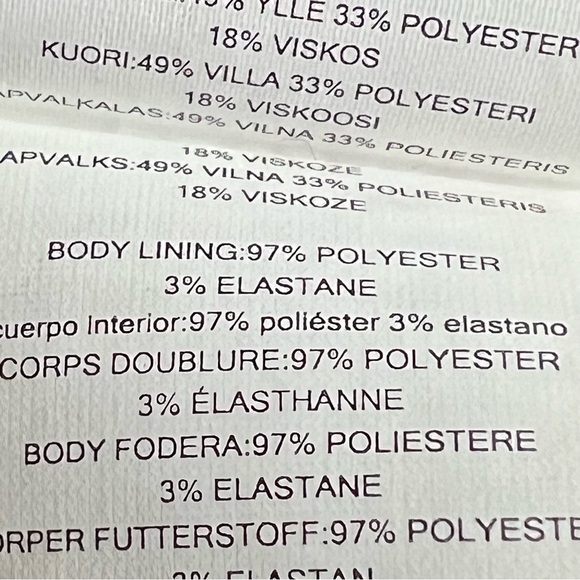 MICHAEL Michael Kors Wool Blend Black Double Breasted Coat w/Sequin Coll… - Picture 11 of 16